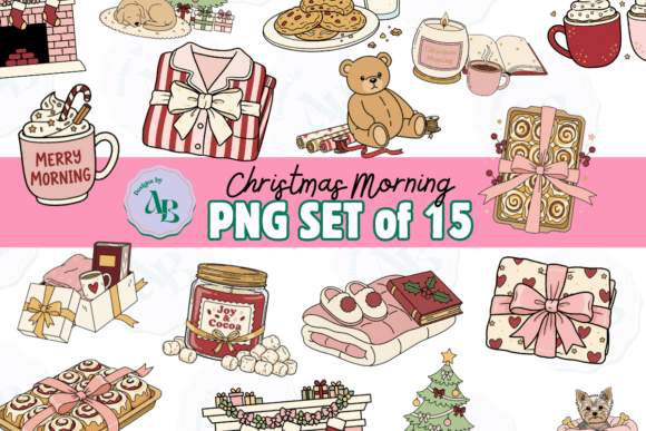 Holiday Christmas Morning Clip Art Set: Brand Review