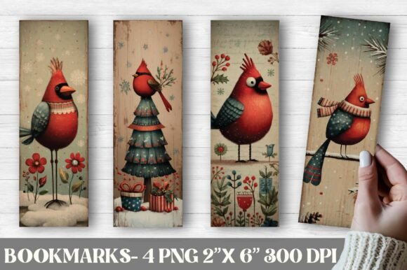 Review: Christmas Cardinal Illustrations for Branding
