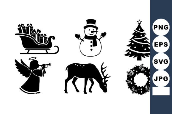 Review: Christmas Holiday Vector Set with Snowma Illustrations