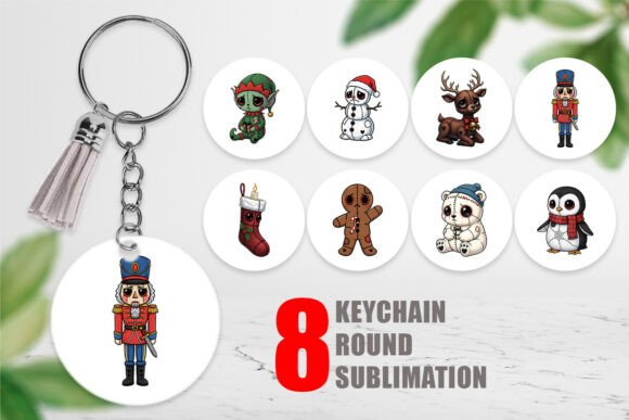 Review: Christmas Voodoo Doll Keychain Illustrations