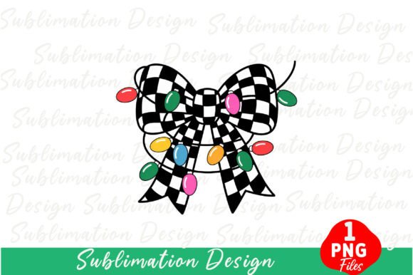 Reviewing the Coquette Christmas Lights Bow PNG for Embroidery
