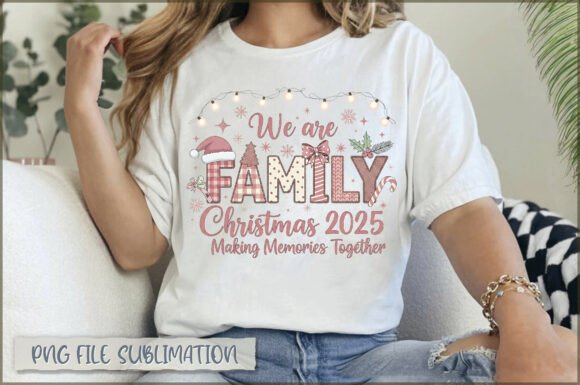 We Are Family Christmas 2025 Memo Illustrations